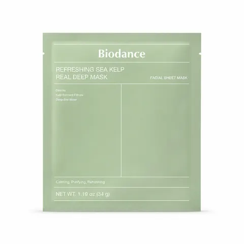 Biodance Refreshing Sea Kelp Real Deep Mask - Korean hydrogel hydrating mask