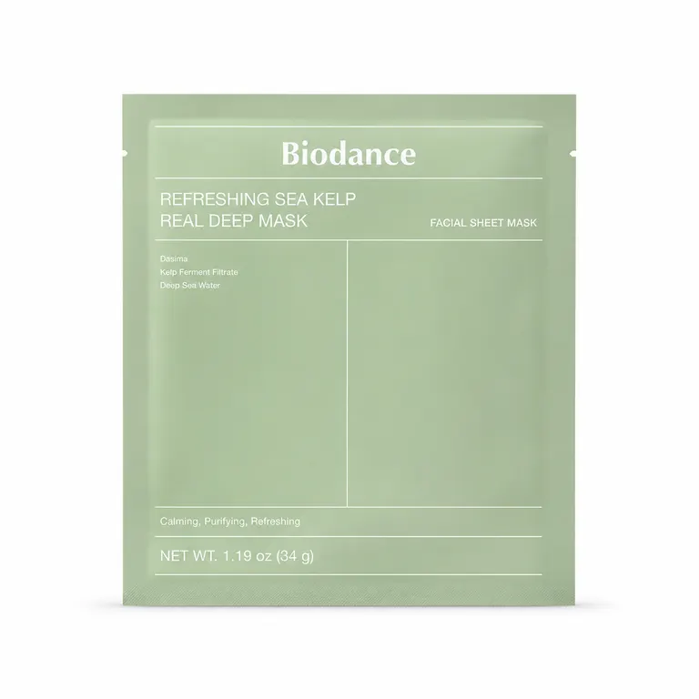 Biodance Refreshing Sea Kelp Real Deep Mask - Korean hydrogel hydrating mask