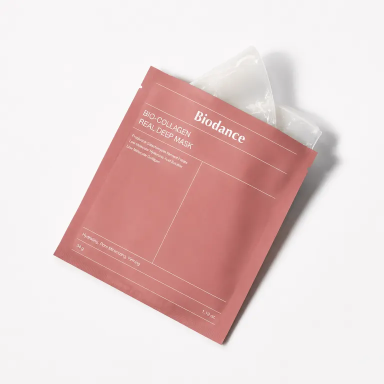 Biodance Bio-Collagen Mask showing jelly texture