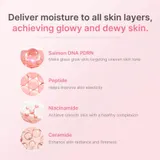 Medicube PDRN Pink Milky Toner - ingredients label back view