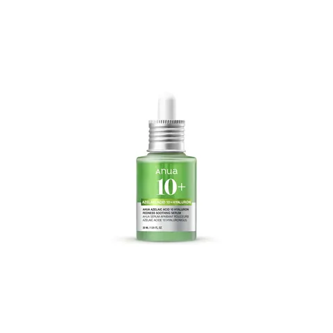 ANUA Azelaic Acid 10% Hyaluron Redness Soothing Serum 30ml - Korean redness care serum