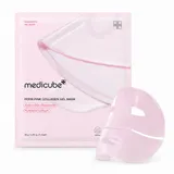 Medicube Salmon PDRN Pink Collagen Jelly Gel Mask 28g - color-changing K-beauty mask
