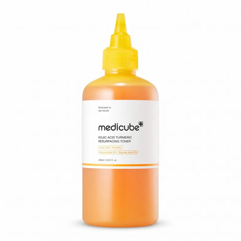 Medicube Kojic Acid Turmeric Resurfacing Toner 250ml - Korean brightening toner