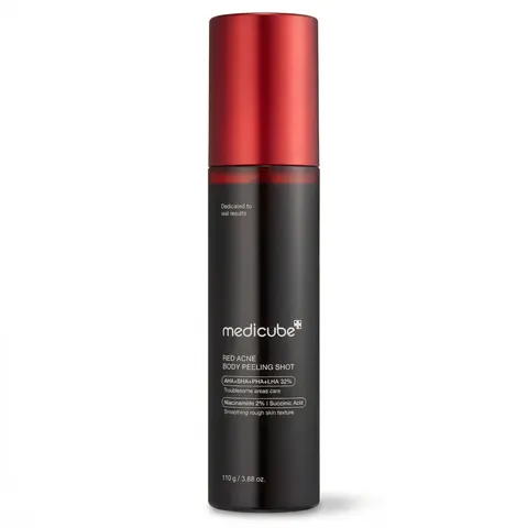 Medicube Red Acne Body Peeling Shot 110g - Korean body acne spray treatment