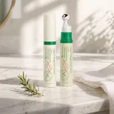 AXIS-Y Vegan Collagen Eye Serum on white marble vanity
