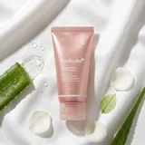 Medicube Collagen Night Mask with agave and white flowers