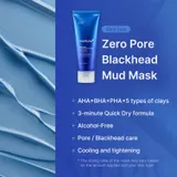 Medicube Zero Pore Blackhead Mud Mask - ingredients label back view