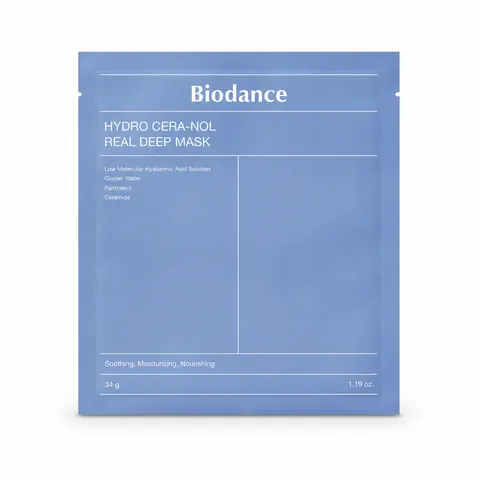Biodance Hydro Cera-nol Real Deep Mask 34g - Korean ceramide barrier mask