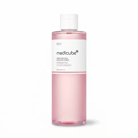 Medicube PDRN Pink Cica Soothing Toner 250ml - Korean brightening toner