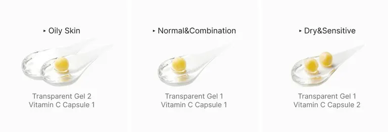Medicube Deep Vita C Capsule Cream - skin type usage