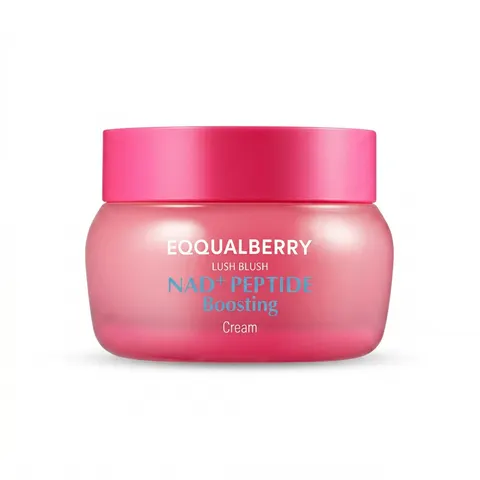 Eqqualberry Lush Blush NAD+ Peptide Boosting Cream 50ml - Korean lifting cream
