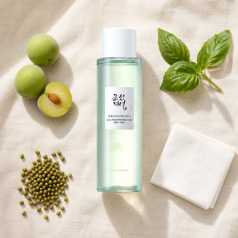 	Beauty of Joseon Green Plum Refreshing Toner - ingredients label back view