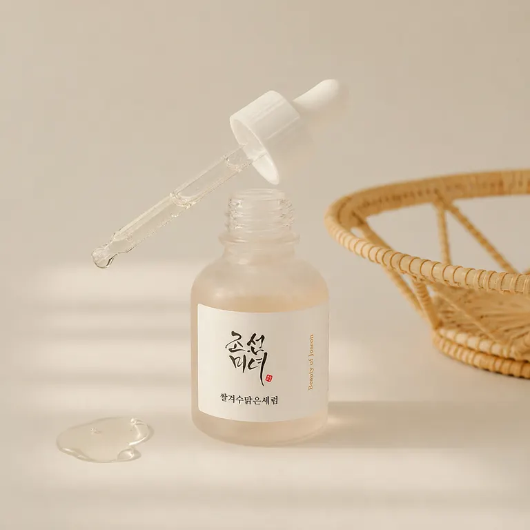 Beauty of Joseon Glow Deep Serum clear lightweight texture dropper close-up