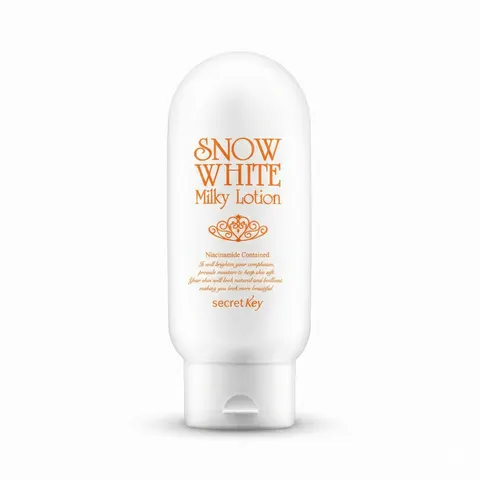 Secret Key Snow White Milky Lotion 120g - Korean brightening tone-up lotion