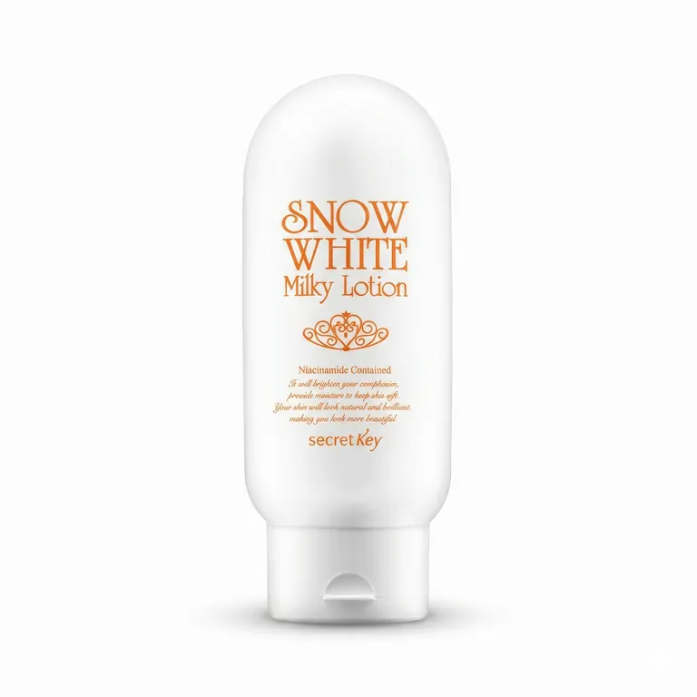 Secret Key Snow White Milky Lotion 120g - Korean brightening tone-up lotion