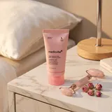 Medicube PDRN Pink Caffeine Night Wrapping Mask on marble vanity