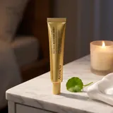 Arencia Retinal Booster Shot on white marble vanity for nighttime routine