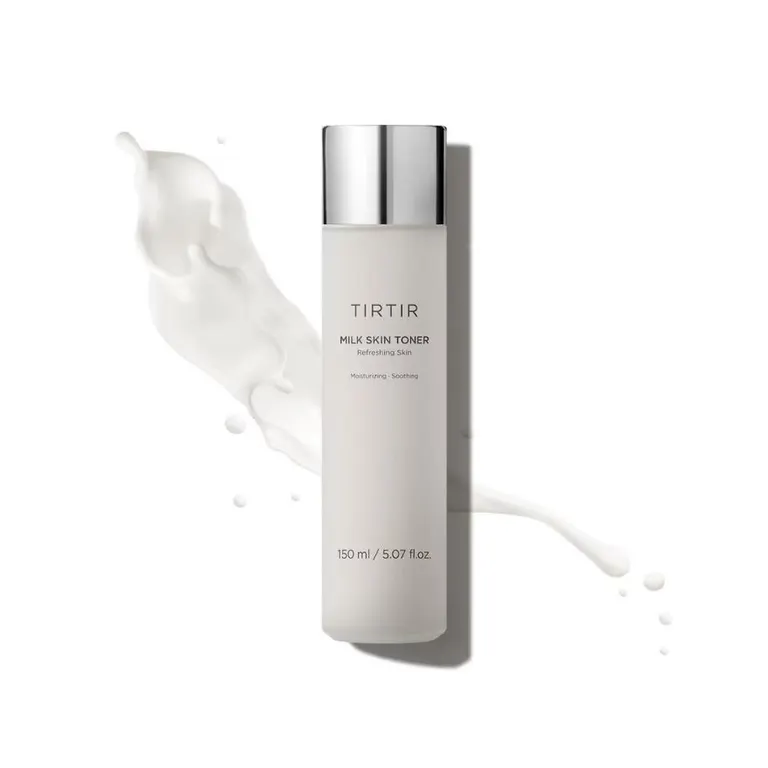 TIRTIR Milk Skin Toner 150ml - Korean hydrating toner with rice bran and cica