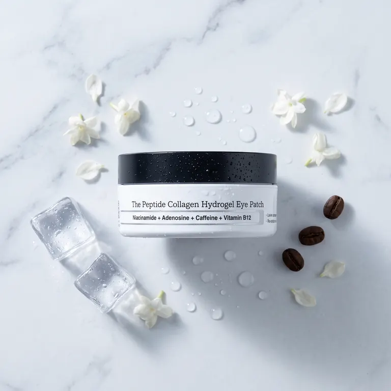 COSRX Peptide Eye Patches with collagen droplets and green tea