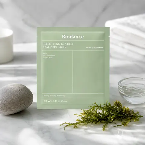 Biodance Refreshing Sea Kelp Real Deep Mask - Korean hydrogel hydrating mask
