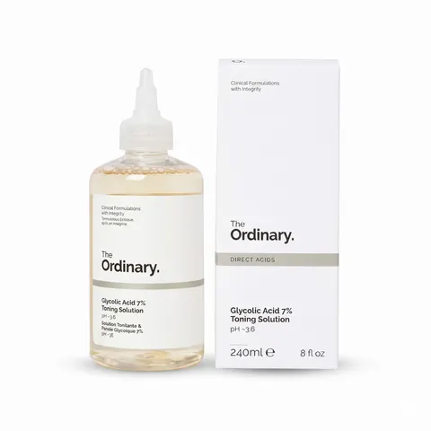 The Ordinary Glycolic Acid 7% Exfoliating Toner - AHA resurfacing toner
