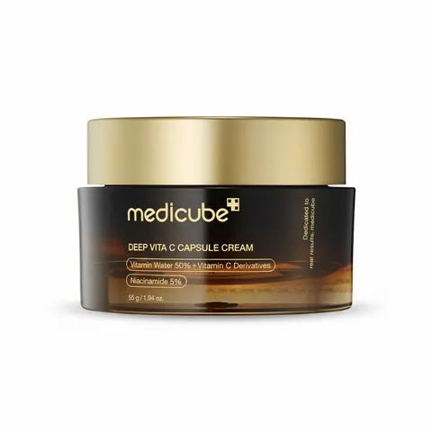 Medicube Deep Vita C Capsule Cream 55g - Korean vitamin C brightening cream