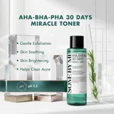 Some By Mi AHA BHA PHA Miracle Toner - ingredients label back view